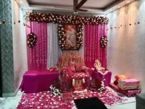 REGALOCASILA Lord Ram Darbar Photo Frame With Light Idol Set For Pooja Home  Decor Table Decorative